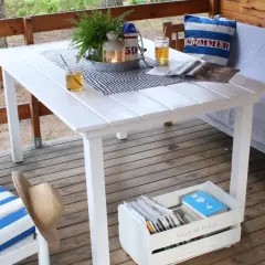 Jak zrobić stolik ogrodowy z drewna? DIY krok po kroku!