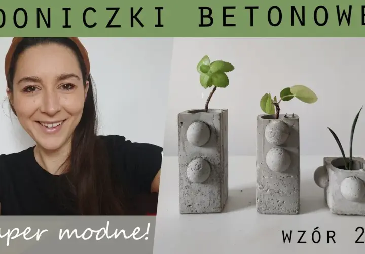 Jak zrobić donice betonowe? Prosty poradnik DIY oszczędź i stwórz styl!